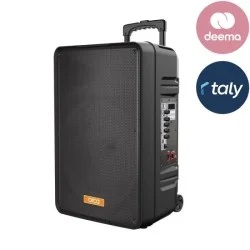 Rechargeable Trolley Speaker 20W (Rms) - Black